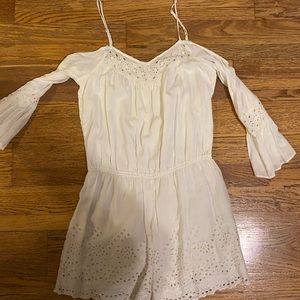 American Eagle white romper